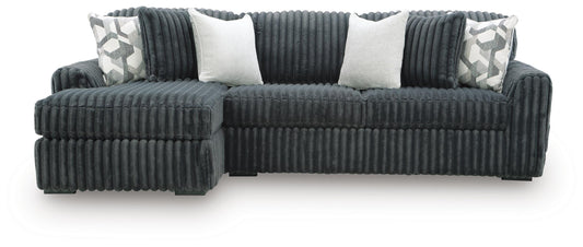 Midnight-Madness 2-Piece Sectional Sofa Chaise