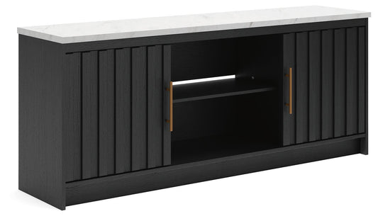 Cadmori XL TV Stand w/Fireplace Option