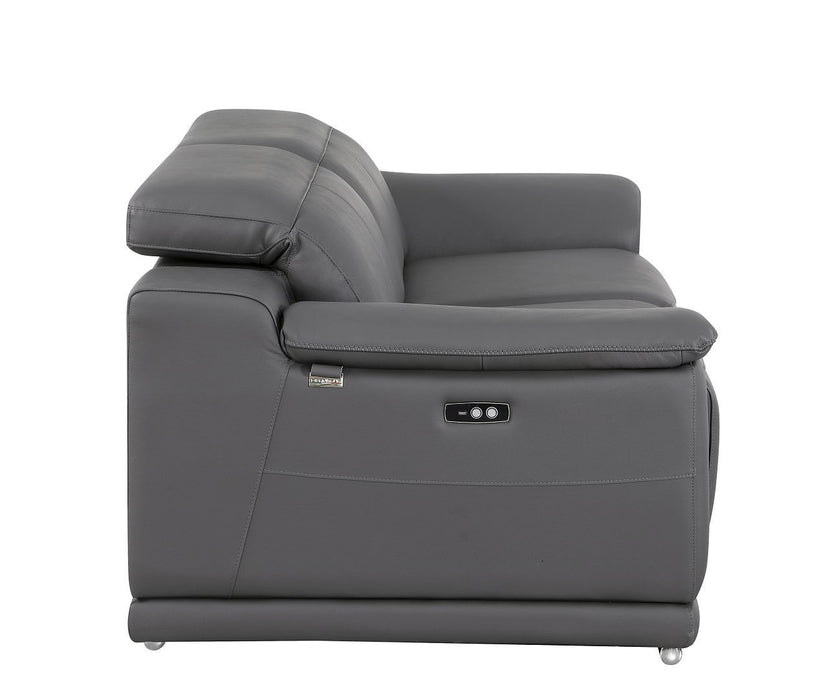 9762 - 2-Piece Modular Power Reclining Console With 2 Power Recliners In