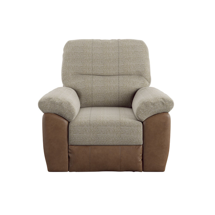 Porter - Recliner Chair - Badlands Saddle & Sandstorm