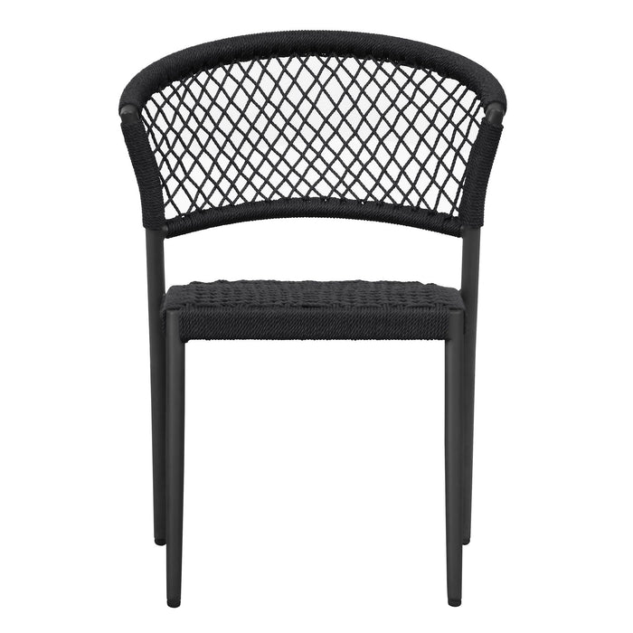 Clarke - Outdoor Dining Chair (Set of 2) - Black
