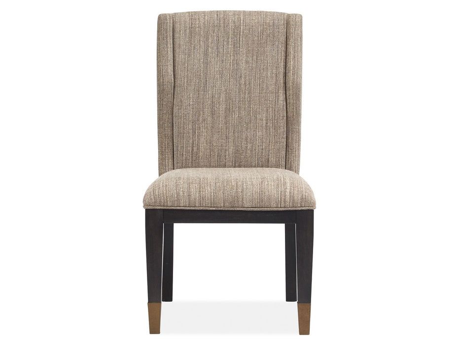 Ryker - Upholstered Host Side Chair (Set of 2) - Homestead Brown