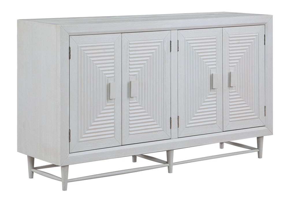 Winborne - Four Door Credenza - Whitewash