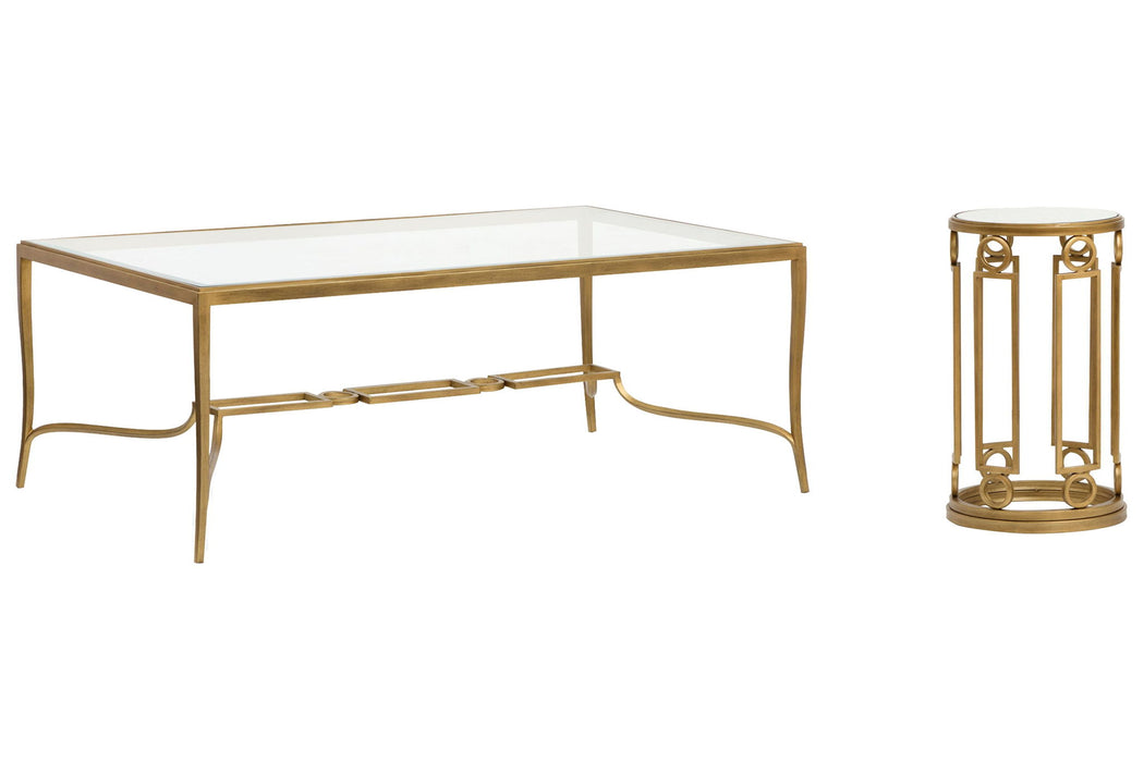 Lorena - Rectangular Cocktail Table Set