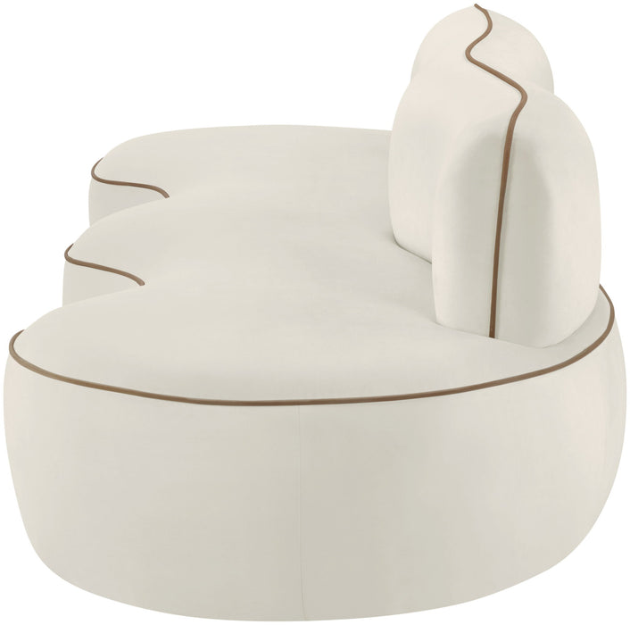 Swerve - Velvet 101" Upholstered Sofa