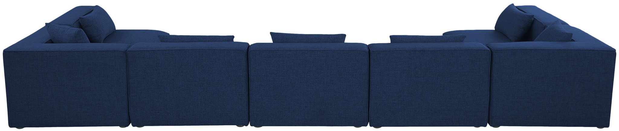 Cube - Linen 7 Piece Modular U-Shaped Sectional