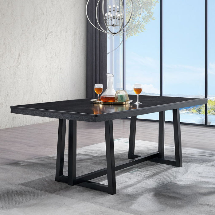 Kini - Dining Table - Black