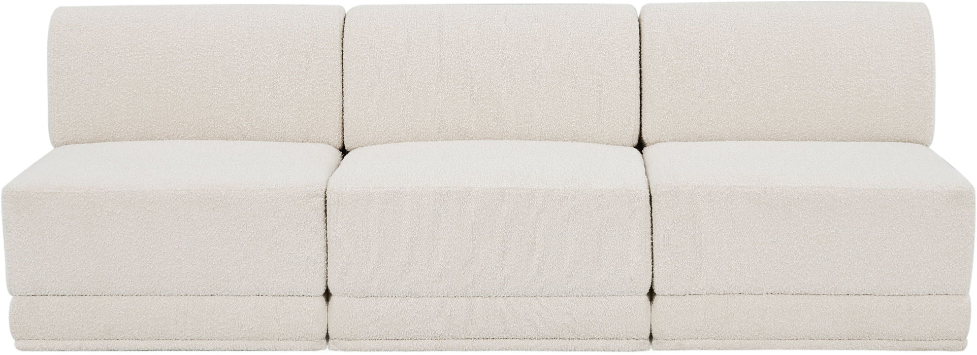 Ollie - 3 Seat Armless Modular Sofa