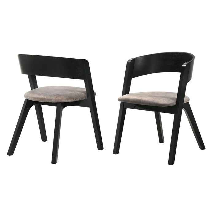 Jackie - Mid-Century Upholstered Dining Chairs (Set of 2)