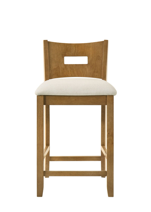 Ren - 30" Bar Height Rubberwood Barstool