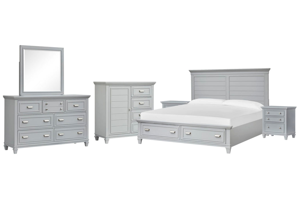 Charleston - Panel Storage Bedroom Set