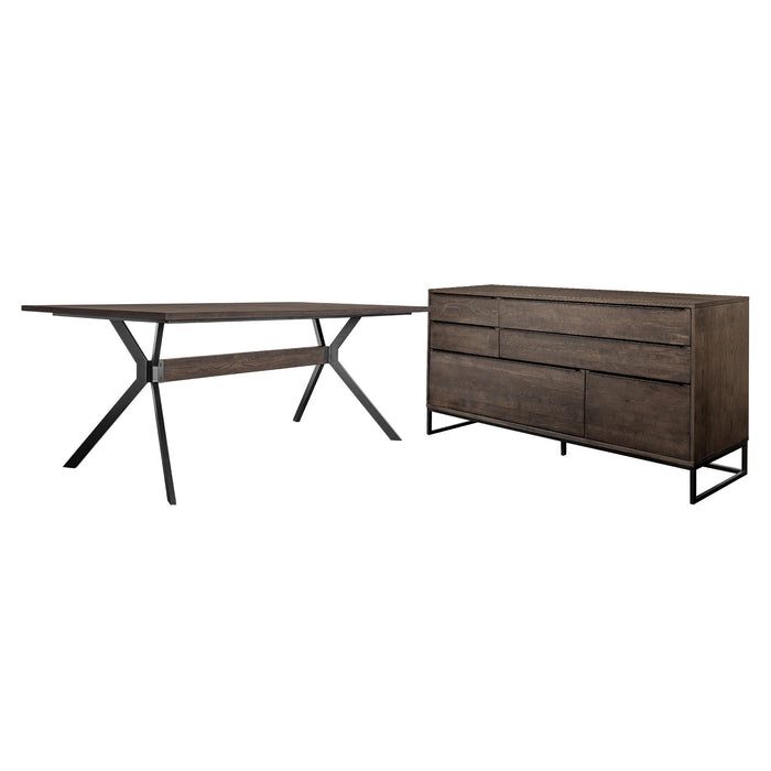 Nevada - 2 Piece Set With Dining Table And Sideboard