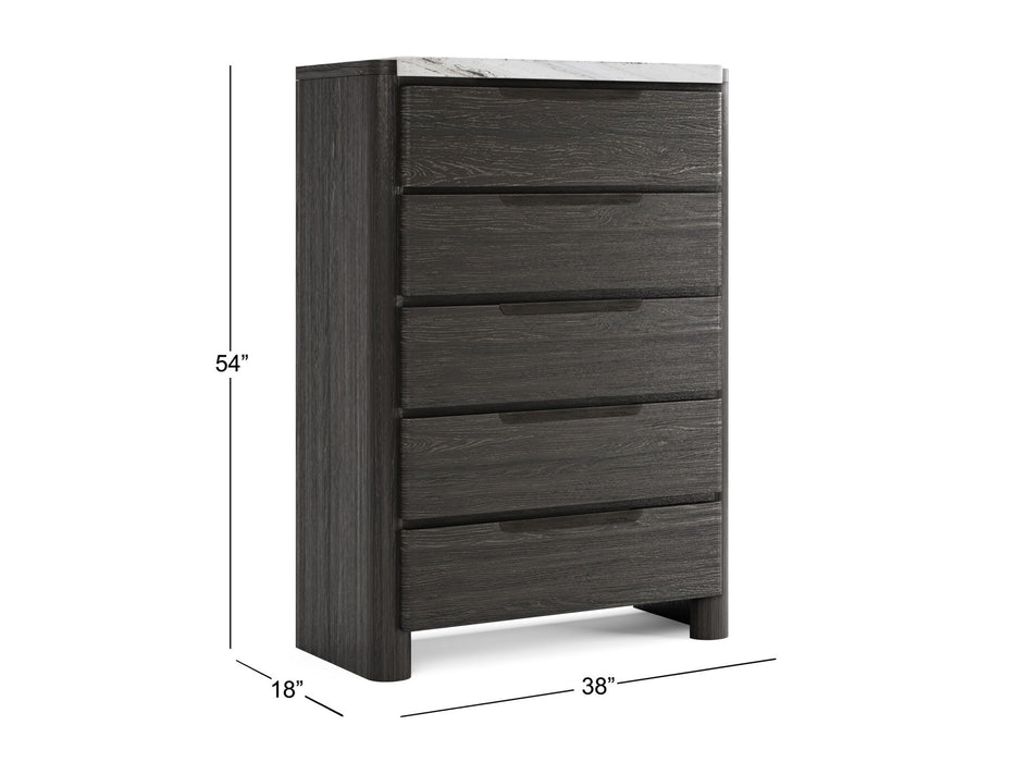 Keaton - Drawer Chest - Black