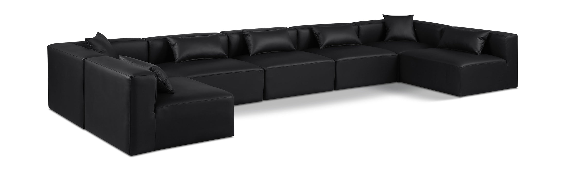 Cube - 7 Piece Modular U-Shaped Sectional