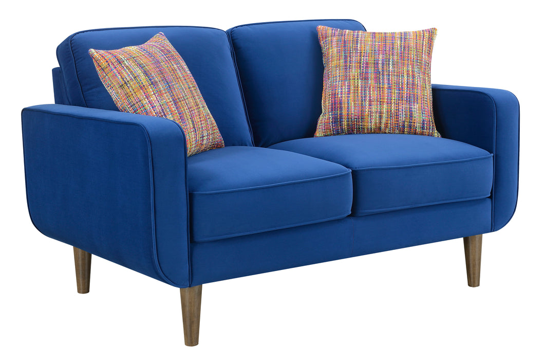 Jax - Loveseat - Royal Blue