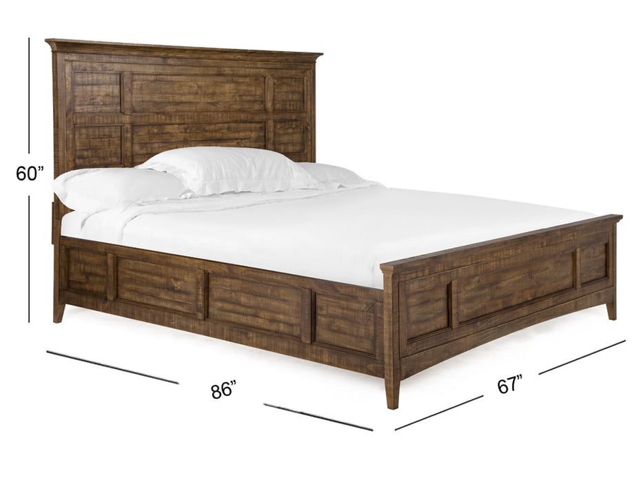 Bay Creek - Complete Panel Bed With Regular Rails