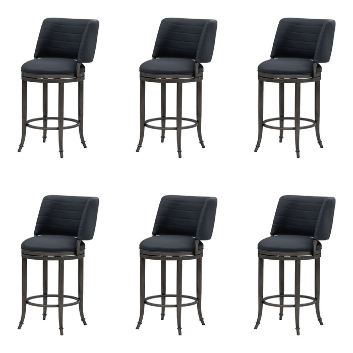 Torres - Upholstered Swivel Counter Height Barstool