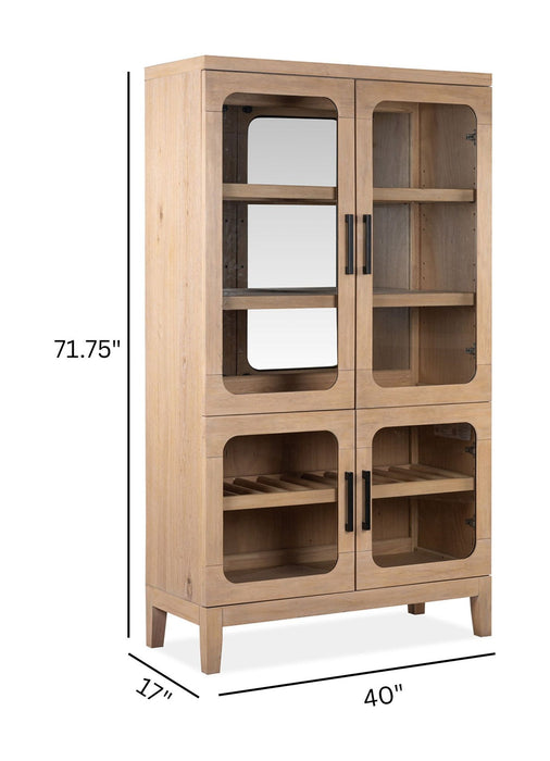 Somerset - Buffet Curio - Butternut and Omari Natural