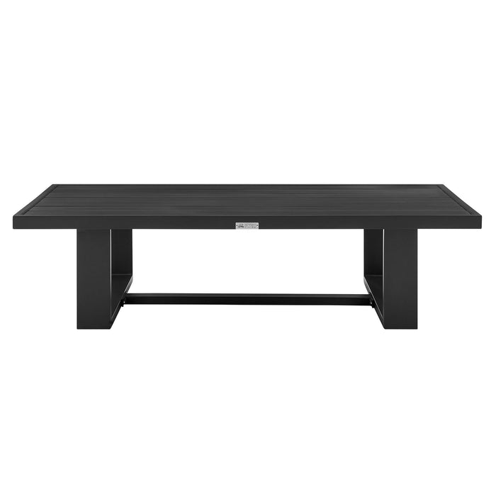 Alegria - Aluminum Outdoor Coffee Table - Black