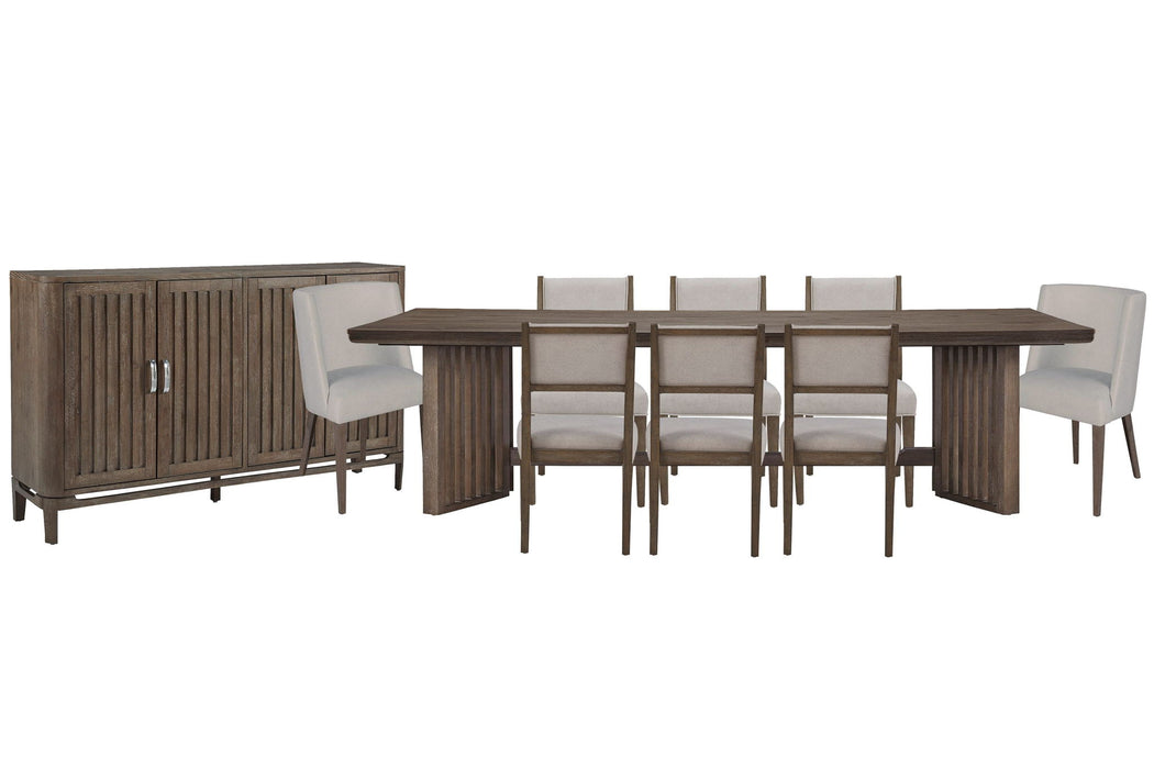 Kavanaugh - Trestle Dining Table Set