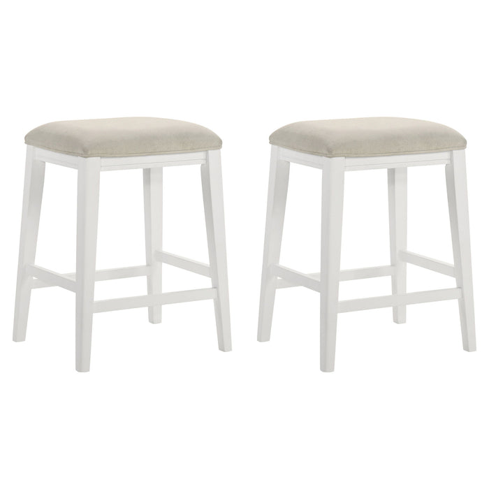 Jane - Contemporary Transitional Wood Counter Height Kitchen Bar Stool