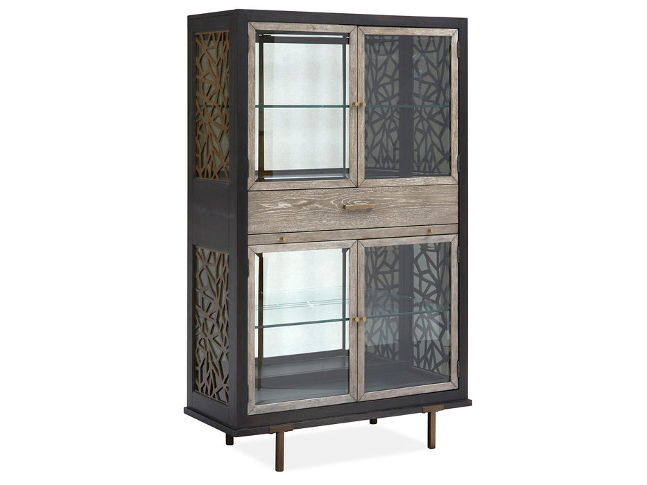 Ryker - Display Cabinet - Homestead Brown