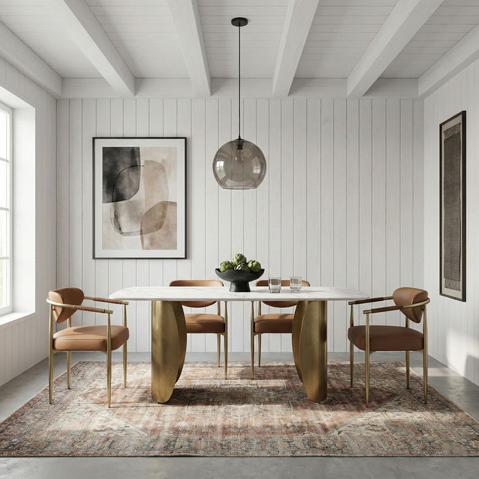 Virella - Faux Leather Upholstered Dining Chair (Set of 2)