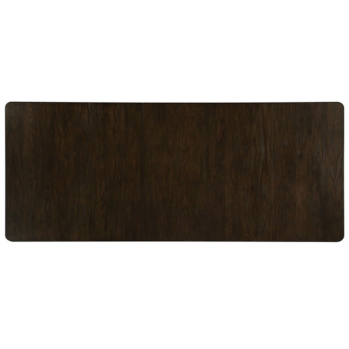 Carena - Dining Table With Leaf - White & Brown