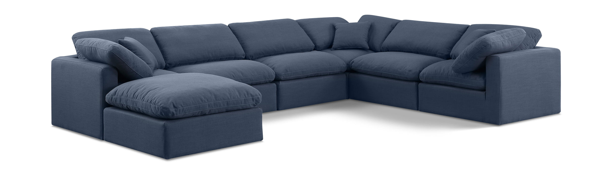 Indulge - Linen 7 Piece Modular Sectional