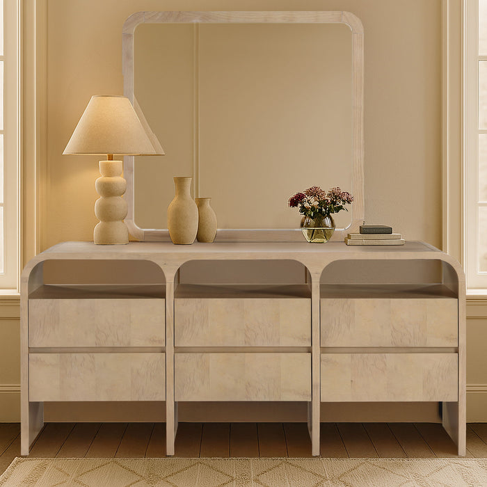 Giada - Solid Wood And Veneer Mirror