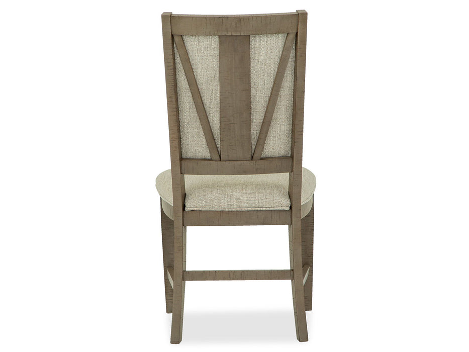 Paxton Place - Step Upholstered Side Chair (Set of 2) - Dovetail Gray