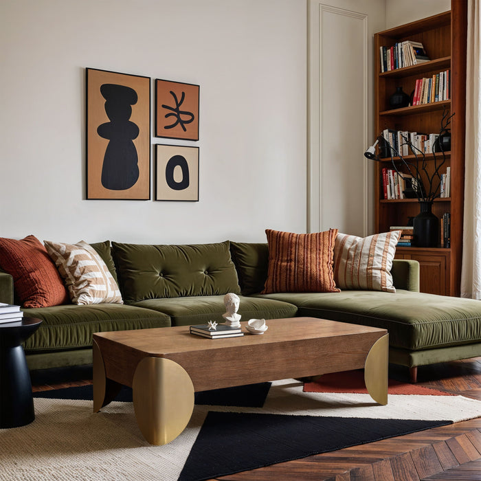 Cazari - Oak Wood And Iron Table