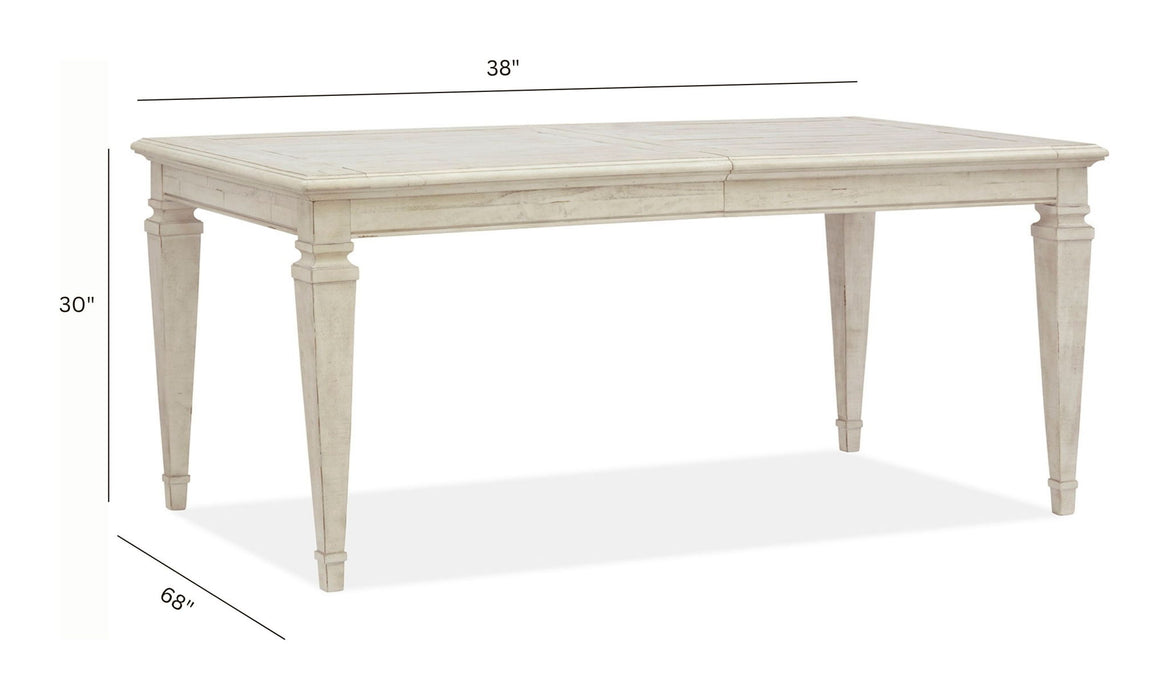 Newport - Rectangular Dining Table - Alabaster