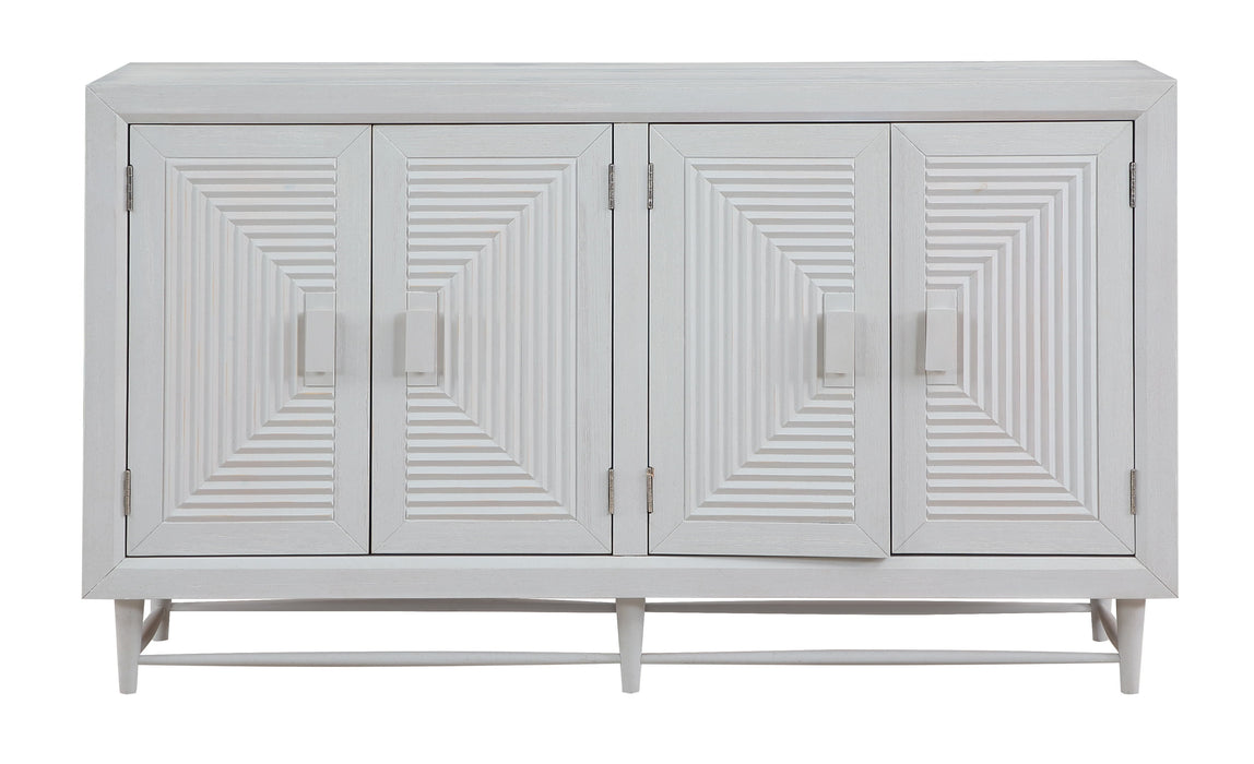 Winborne - Four Door Credenza - Whitewash