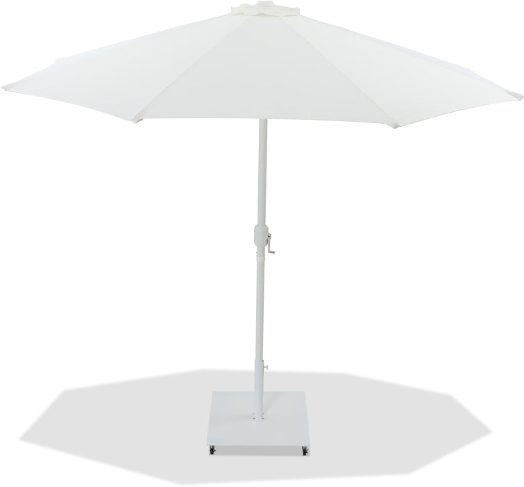 Fiji - Aluminum Patio Umbrella With Square White Base