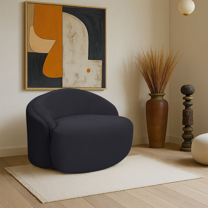 Caspian - Chenille Fabric Upholstered Chair