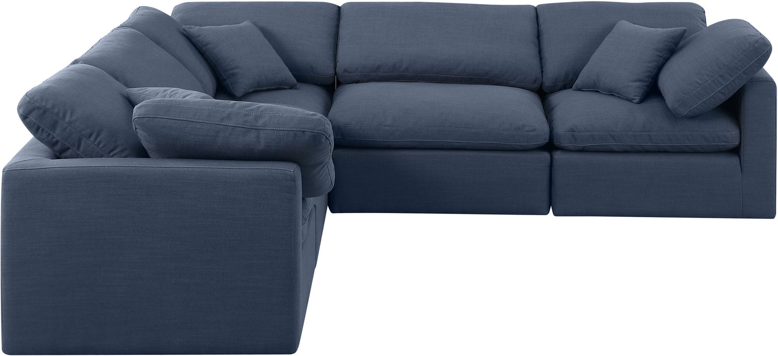 Indulge - Linen 5 Piece Modular Corner Sectional