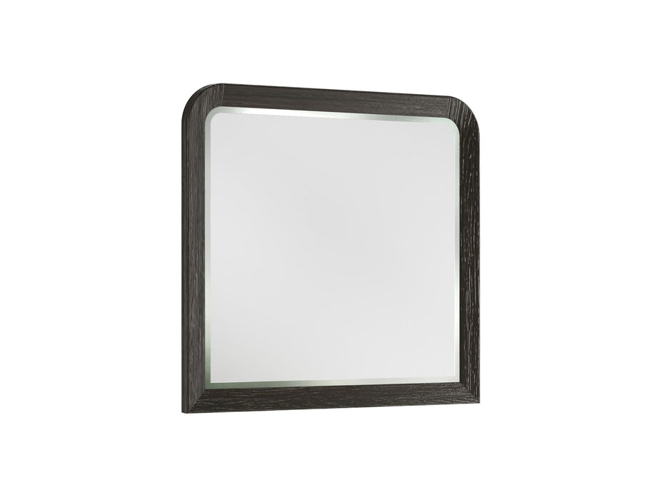Keaton - Portrait Mirror - Black