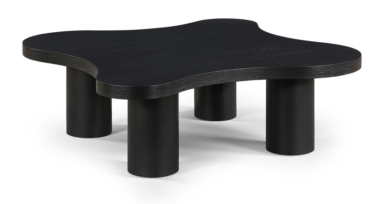 Cove - 48" Oak Veneer And Solid Wood Coffee Table