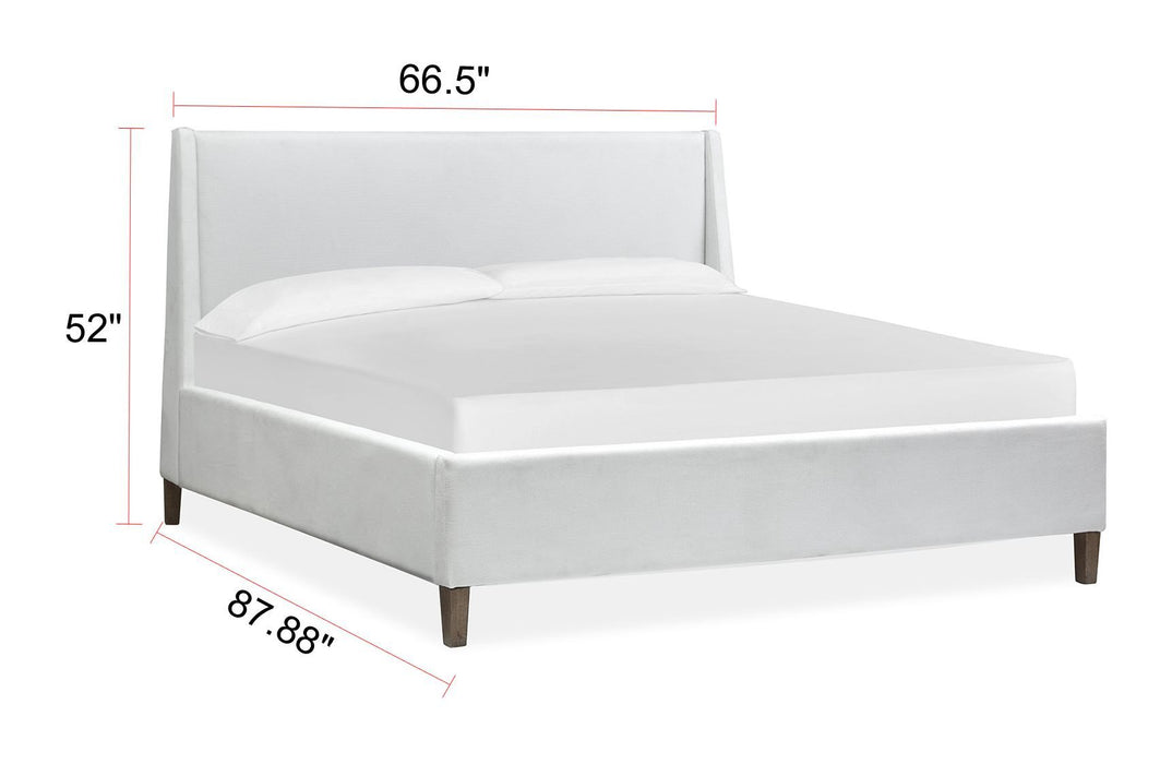 Lindon - Complete Upholstered Island Bed