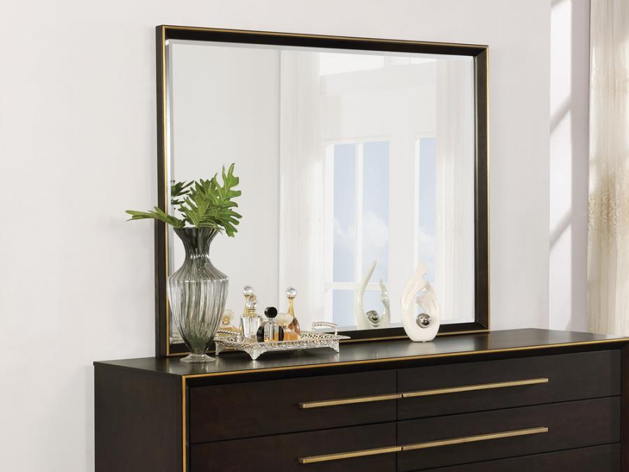 Durango - Dresser Mirror - Smoked Peppercorn