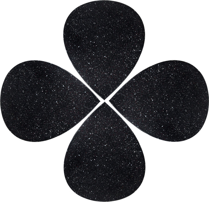 Petal - Coffee Table - Black Terazzo