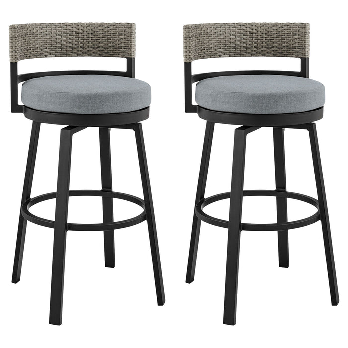 Encinitas - Outdoor Patio Swivel Bar Stool Set