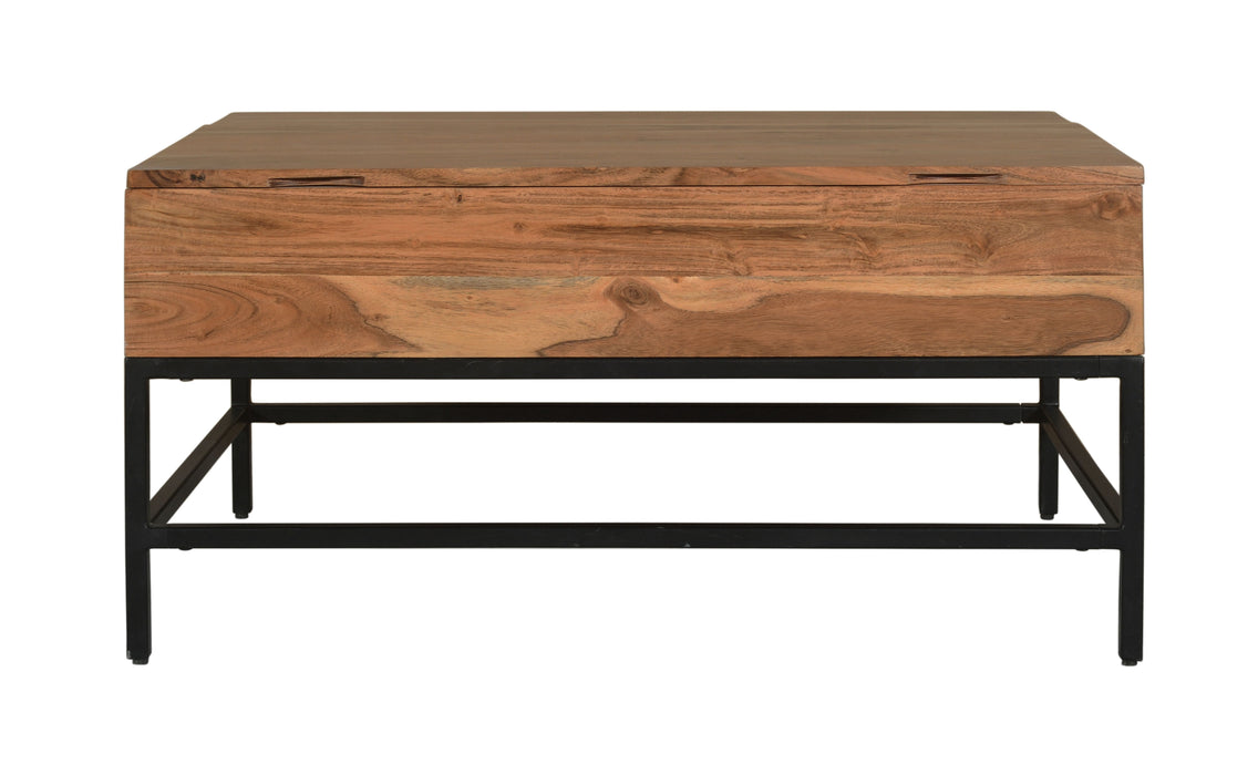 Springdale - Lift Top Cocktail Table - Natural Finish