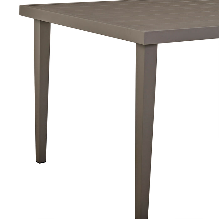 Grenada - Outdoor Rectangle Dining Table - Gray