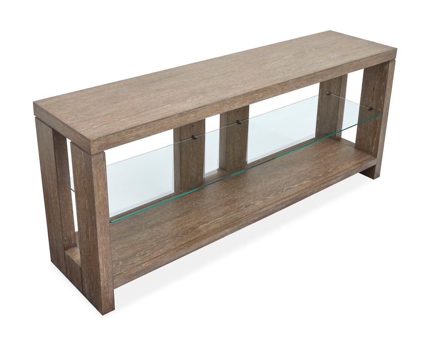 Conway - Console Sofa Table - Spiced Brown