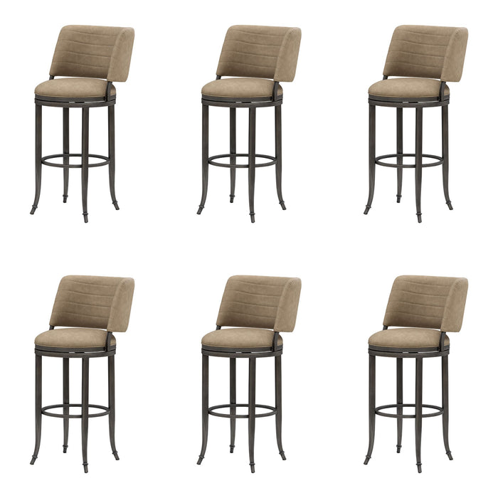 Torres - Upholstered Swivel Barstool