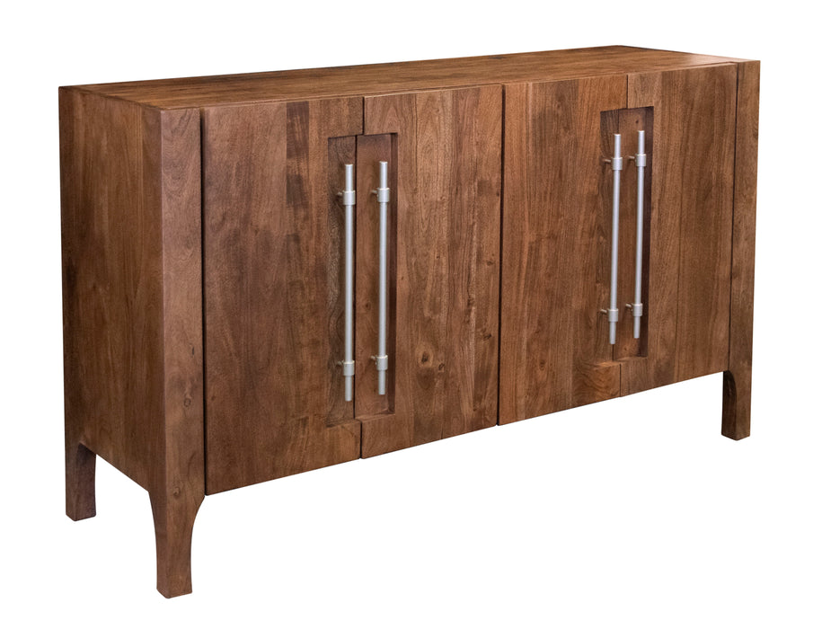 Lucas - Four Door Credenza - Cadence Brown