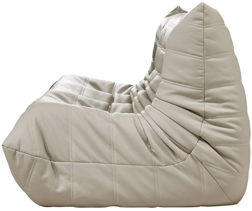 Relax - Vegan Leather 77.75" Upholstered Sofa