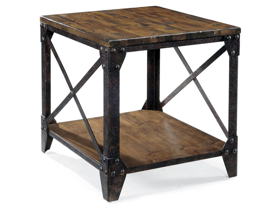 Pinebrook - Rectangular 2 Braking Casters Cocktail Table Set